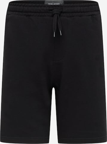 Lyle & Scott Regular Broek in Zwart: voorkant