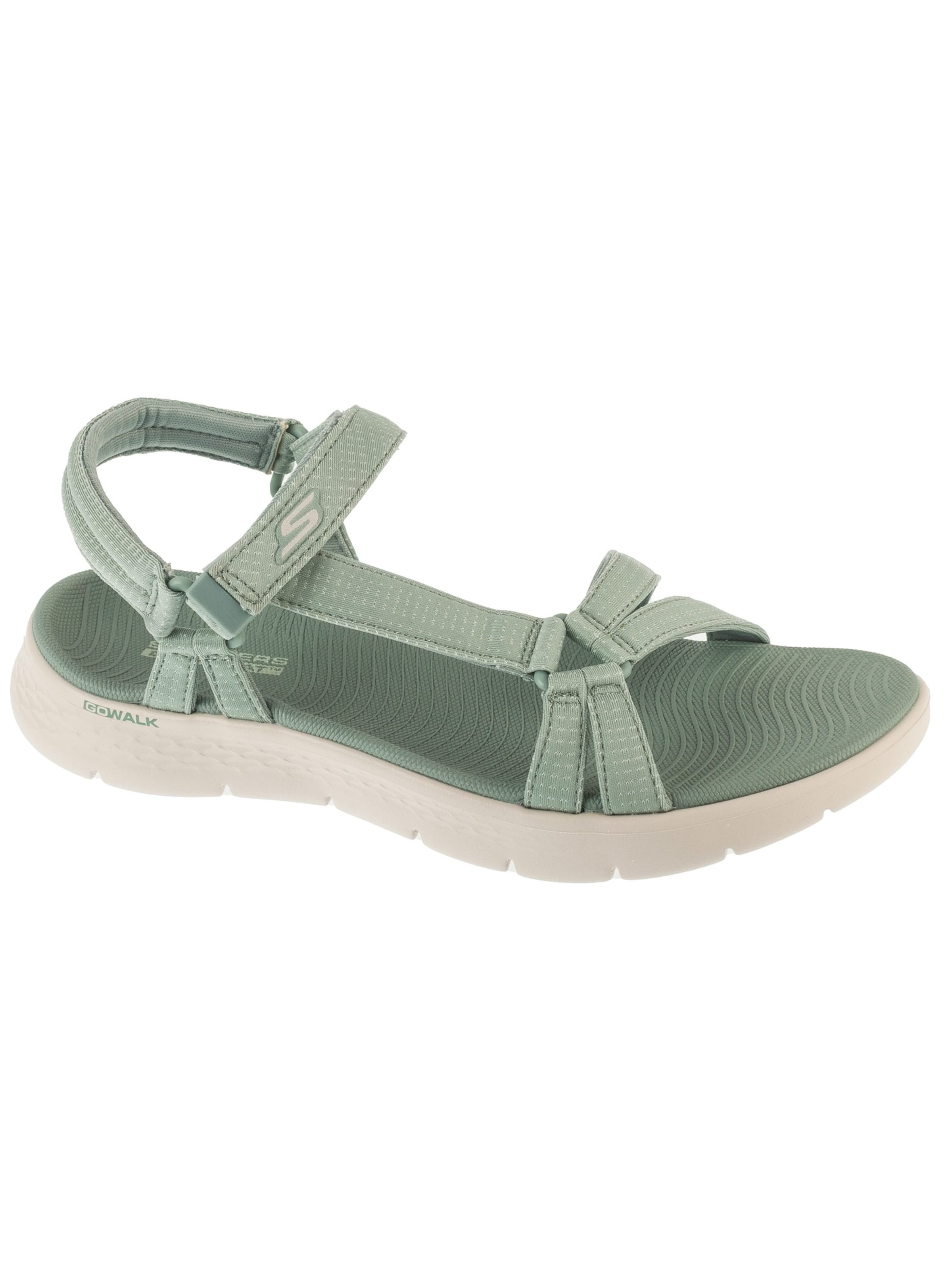 SKECHERS Sandale 'Go Walk Flex'‌‌‌‌‌ in Grün