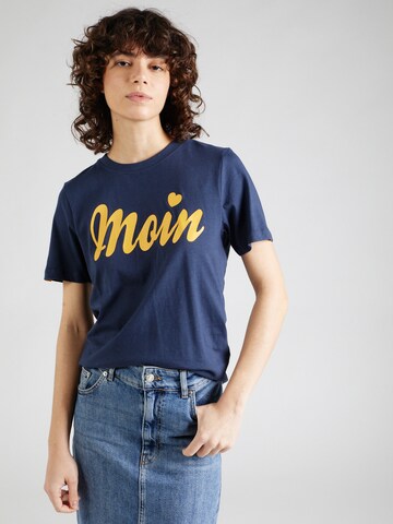 Eight2Nine Shirt in Blauw: voorkant