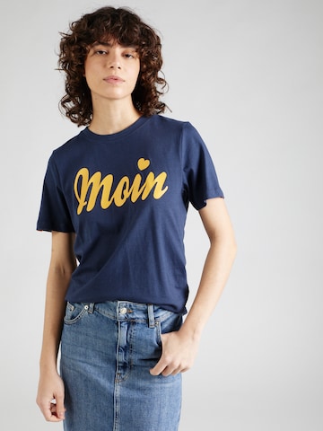 Eight2Nine Shirt in Blauw: voorkant