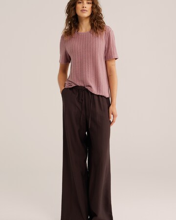 WE Fashion Футболка в Лиловый