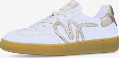 MANFIELD Sneaker in gold / weiß, Produktansicht