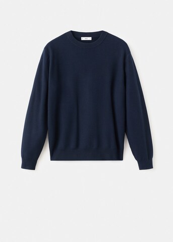 MANGO MAN Sweater 'Ten' in Blue