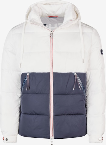 HECHTER PARIS Between-Season Jacket in White: front