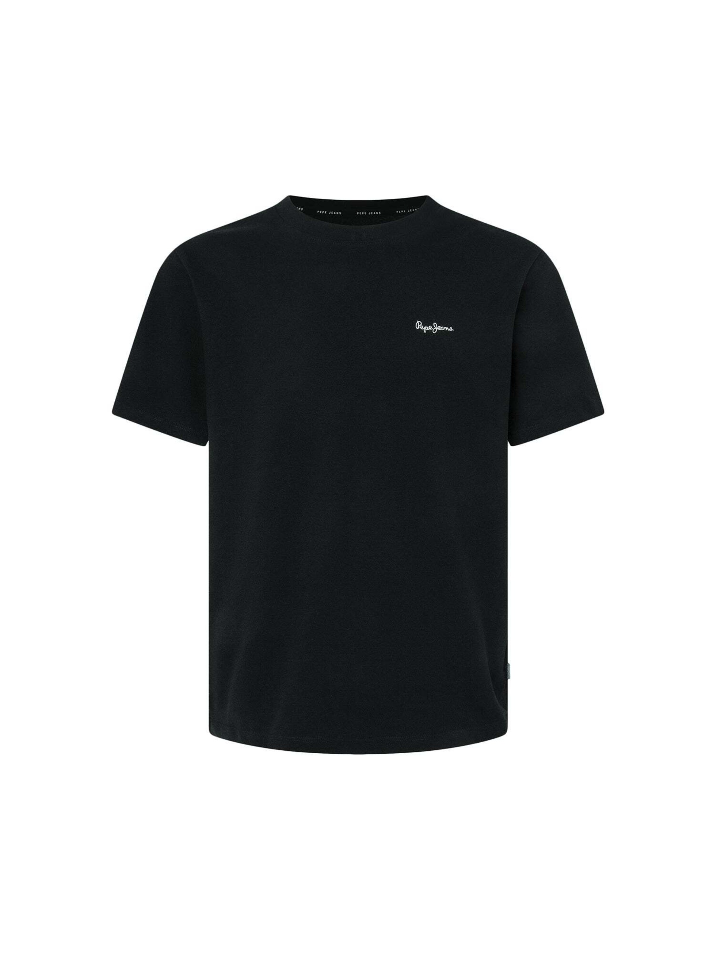 Pepe Jeans Shirt 'Contrast Connor' in Black: front