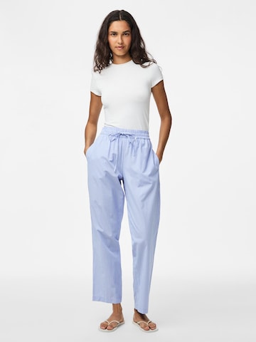 PIECES Regular Trousers in Blue