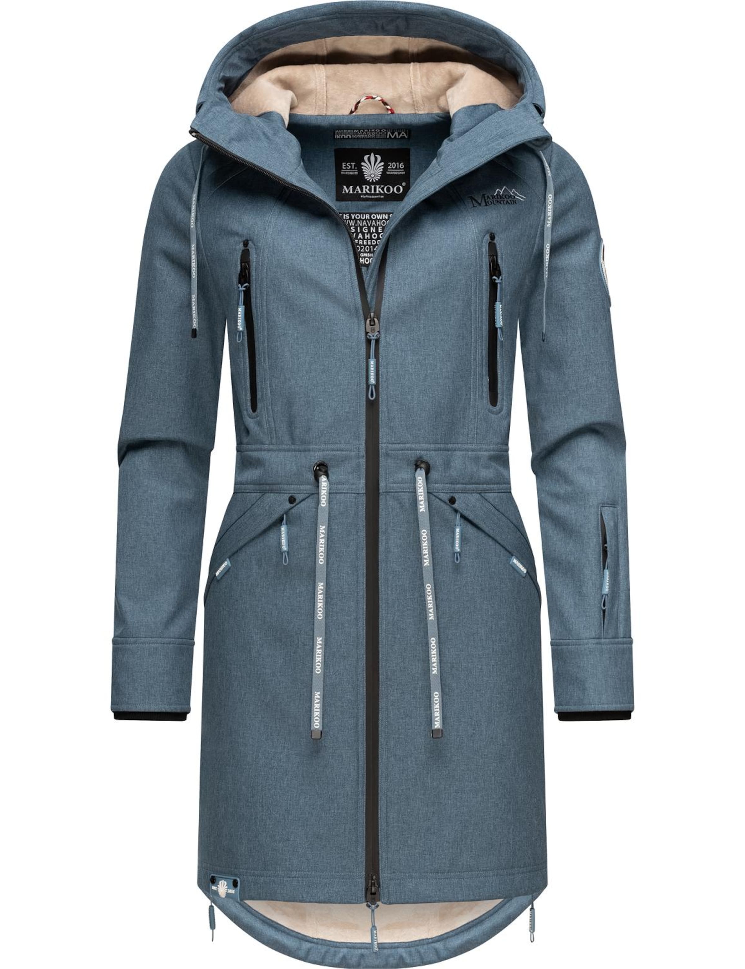 MARIKOO - Parca de entretiempo en azul