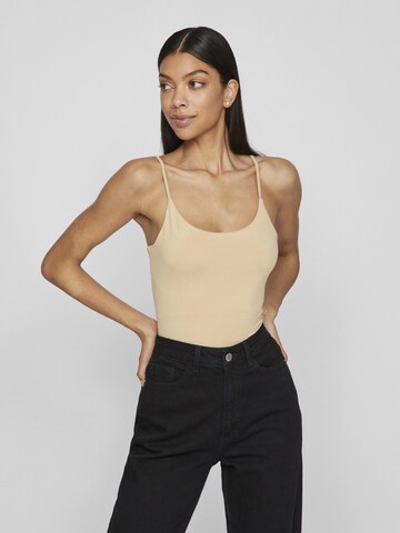 VILA Top 'VIKENZA' in Beige: front