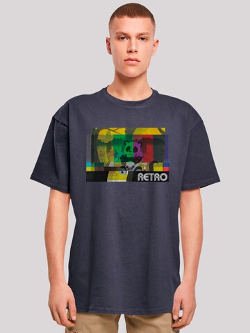 F4NT4STIC Shirt in Blue: front