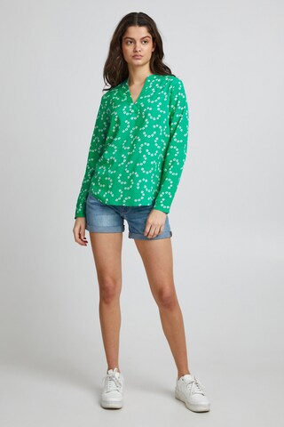 ICHI Blouse 'BRUCE' in Groen