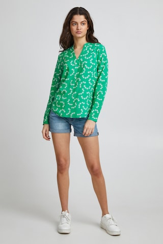 ICHI Blouse 'IHBRUCE' in Groen