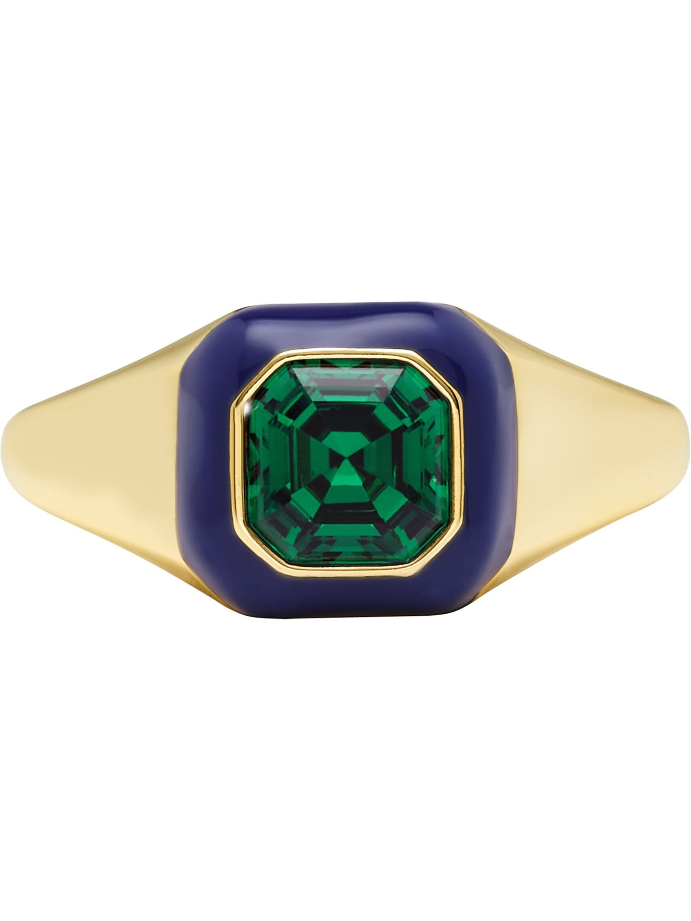 FOSSIL Ring in Gold: Vorderseite