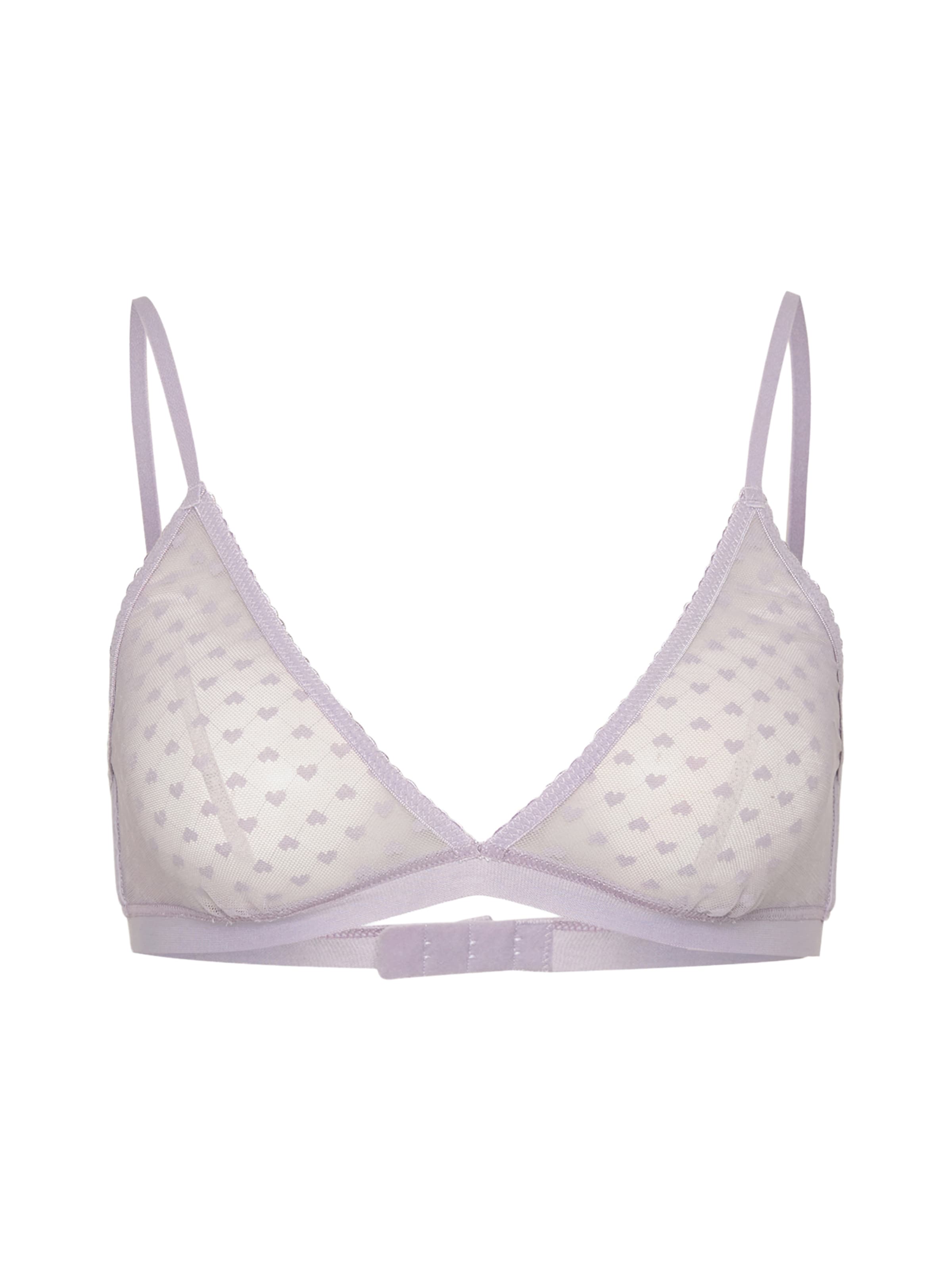 Samsøe Samsøe - Triángulo Sujetador 'Savioletta' en lila: frente