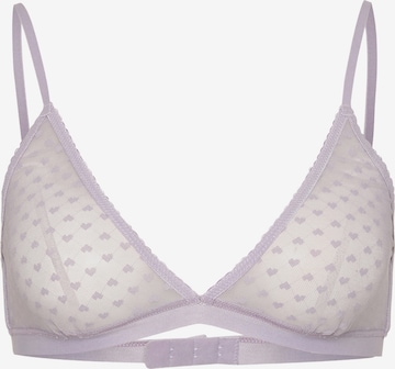 Samsøe Samsøe Бюстгальтер 'Savioletta' в Лиловый: спереди