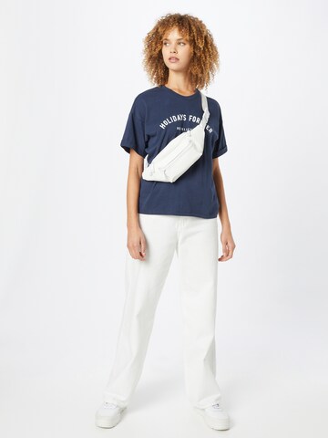 T-shirt 'Stina' Herrlicher en bleu