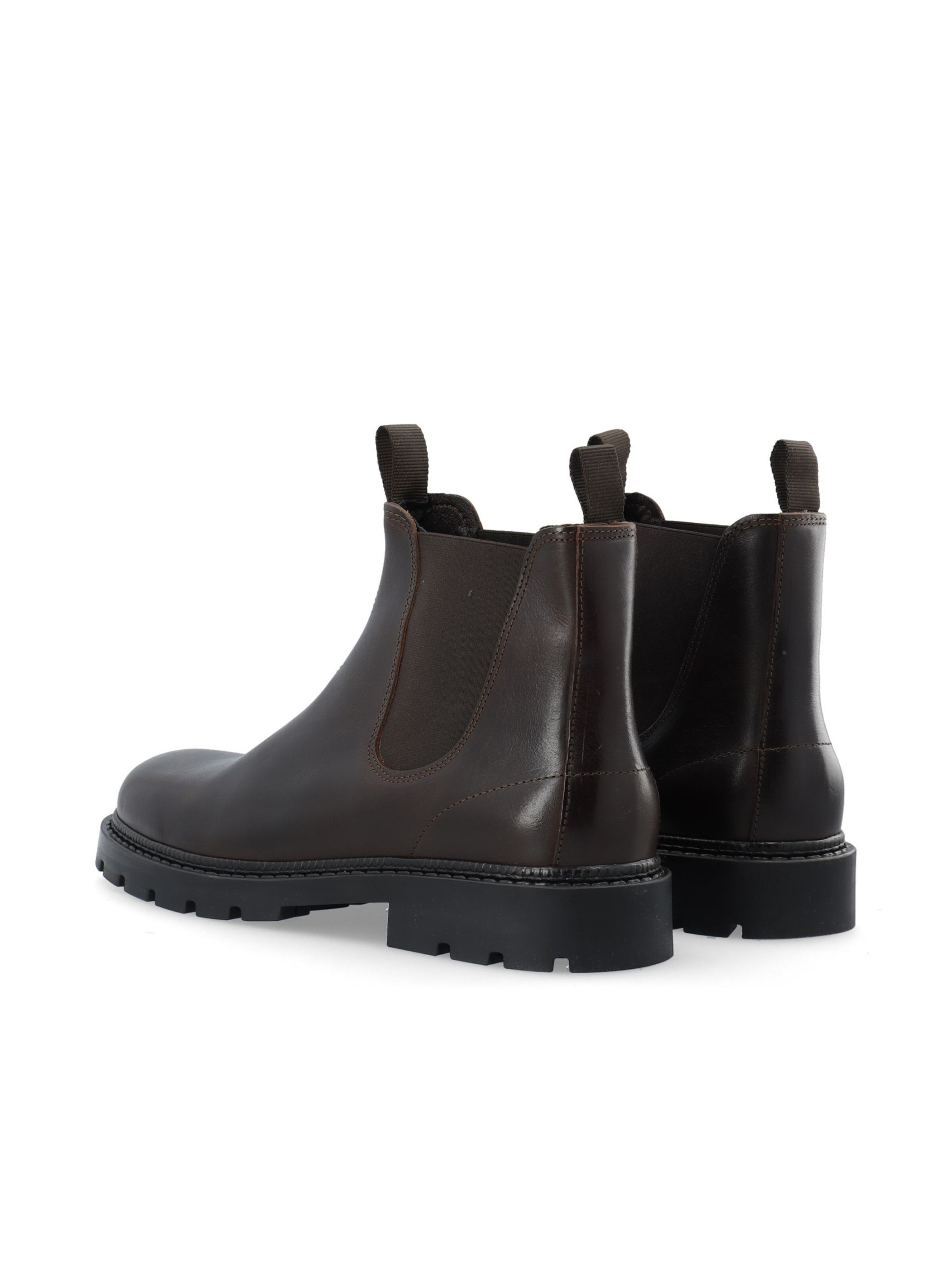Chelsea Boots 'JEFF' Bianco en marron