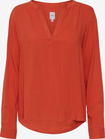 ICHI Blouse 'MAIN' in Red: front