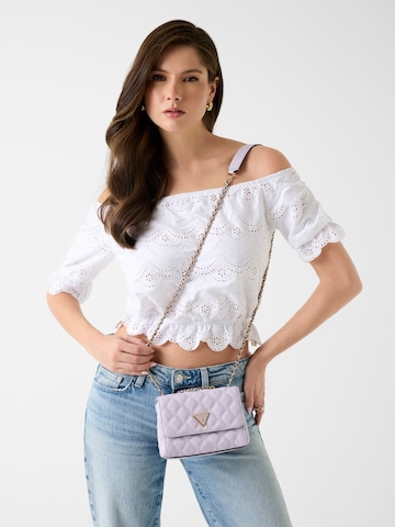 GUESS Umhängetasche 'Giully' in Lila: Vorderseite