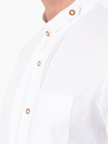 HerzSticht Trachtenshirt 'Feichteck'‌‌‌ in Weiß