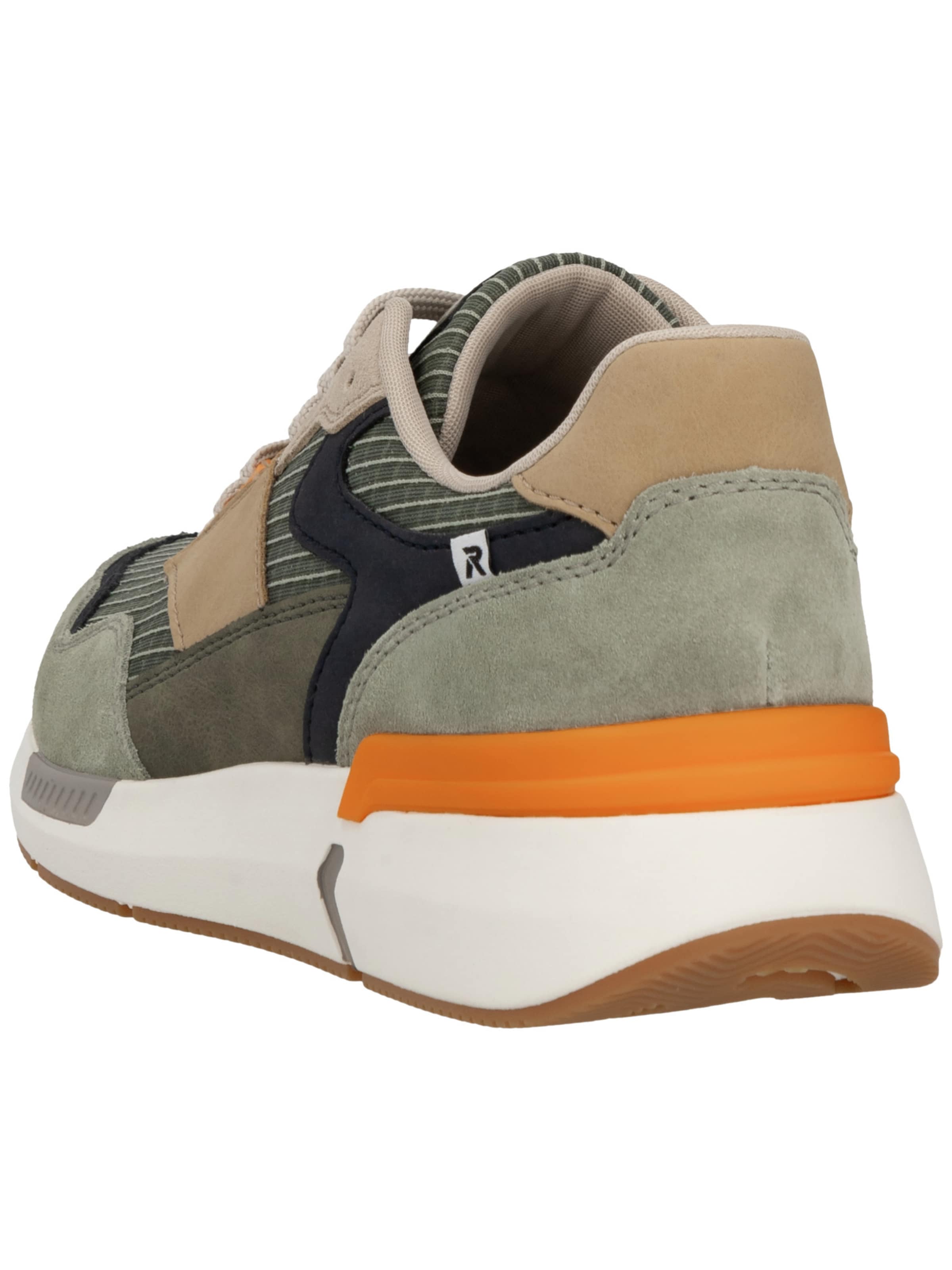 Baskets basses Rieker Sport en vert