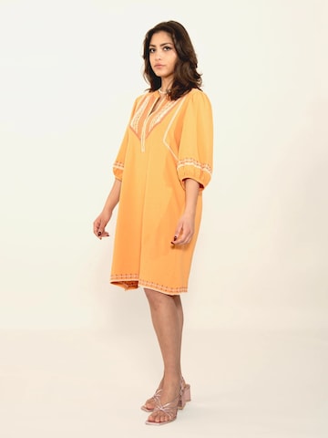 Odd Molly Dress ' The Earth ' in Orange