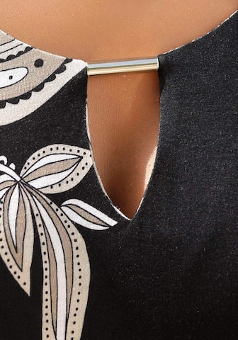 LASCANA Kleid in Schwarz