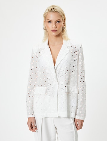 Koton Blazer in White: front
