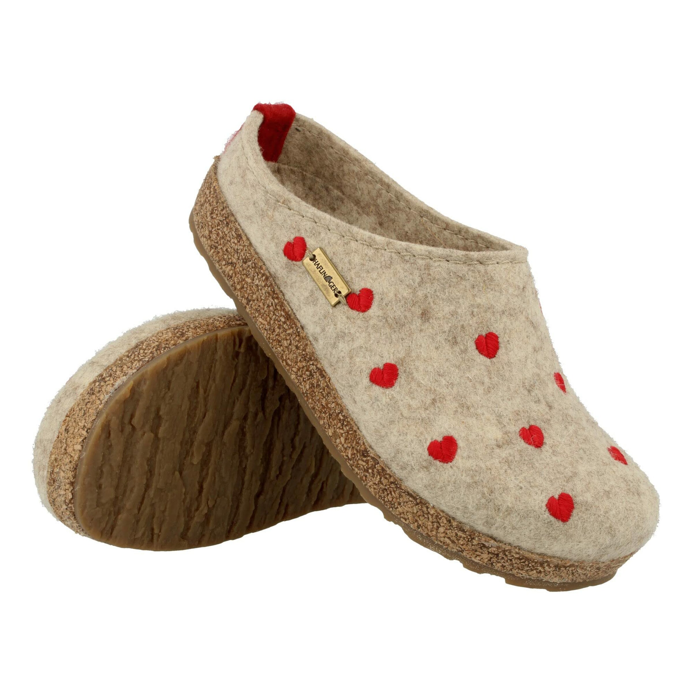 HAFLINGER Clogs in Beige