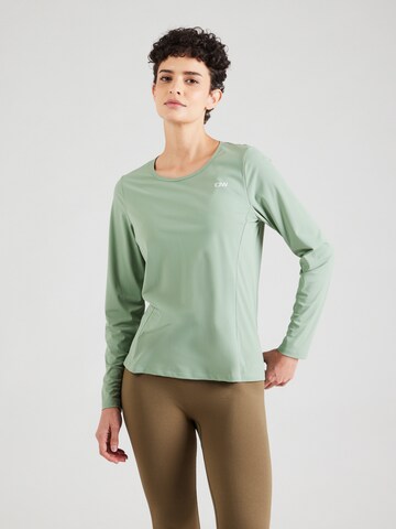 ICANIWILL Funktionsbluse 'Everyday' i grøn: forside