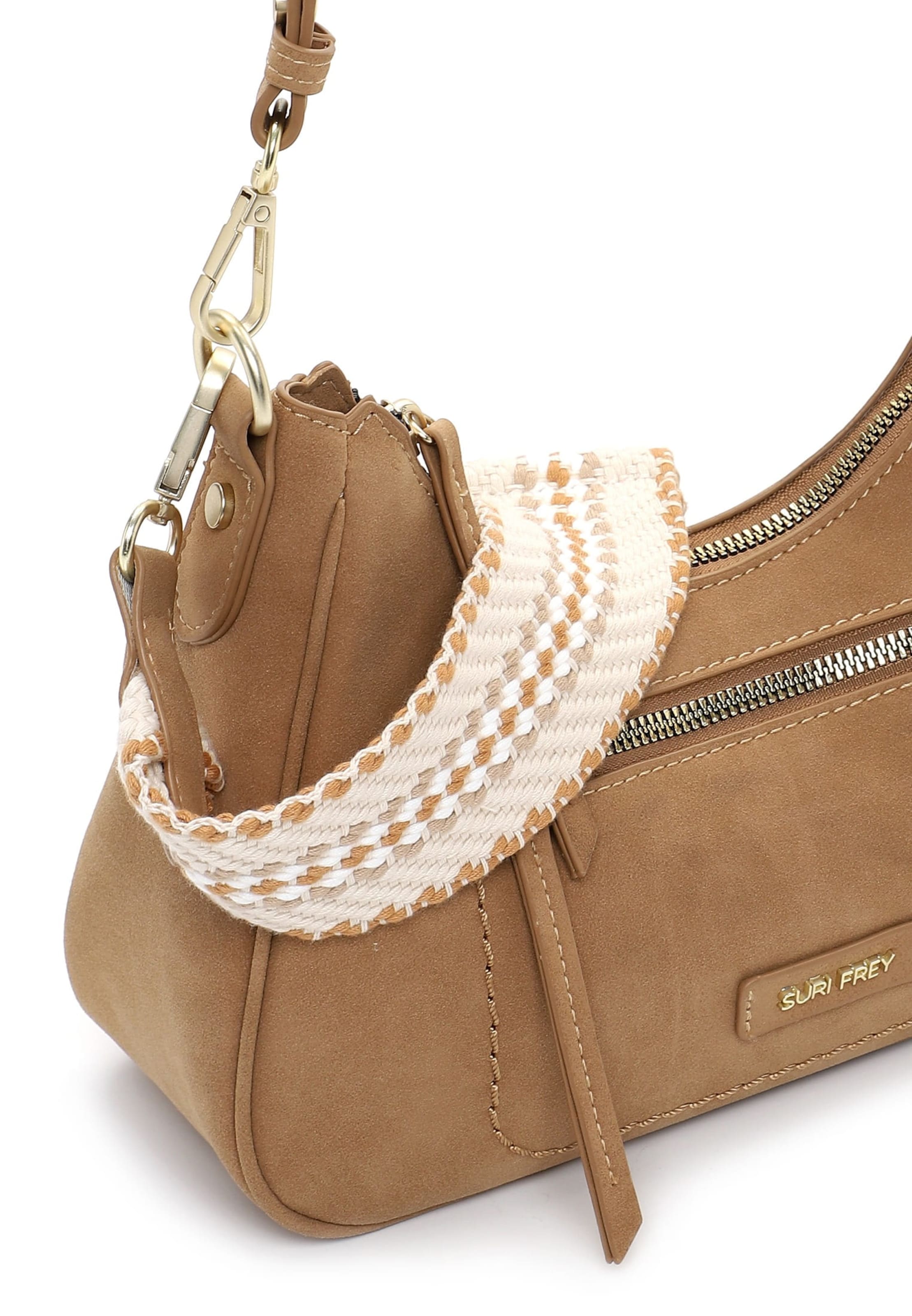 Poche ventrale 'Christy' Suri Frey en beige