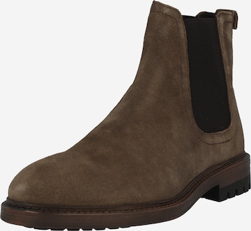 ABOUT YOU Boots 'Emilian' in Brown: front