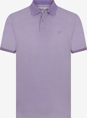 T-Shirt 'CALVIN' DENIM CULTURE en violet : devant