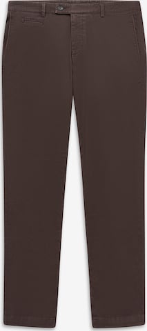 Slimfit Pantaloni di bugatti in marrone: frontale