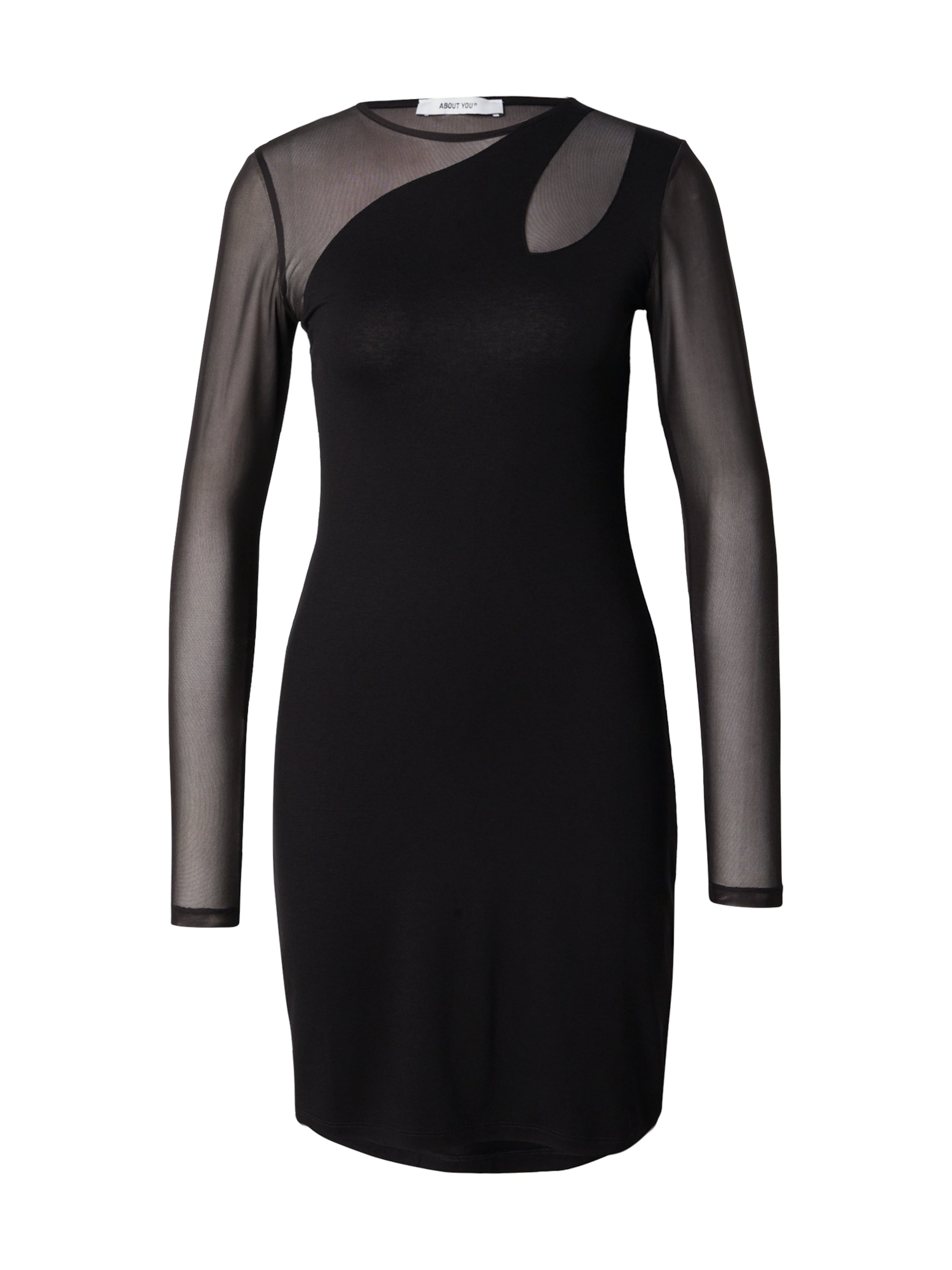 ABOUT YOU - Vestido 'Giselle' en negro: frente