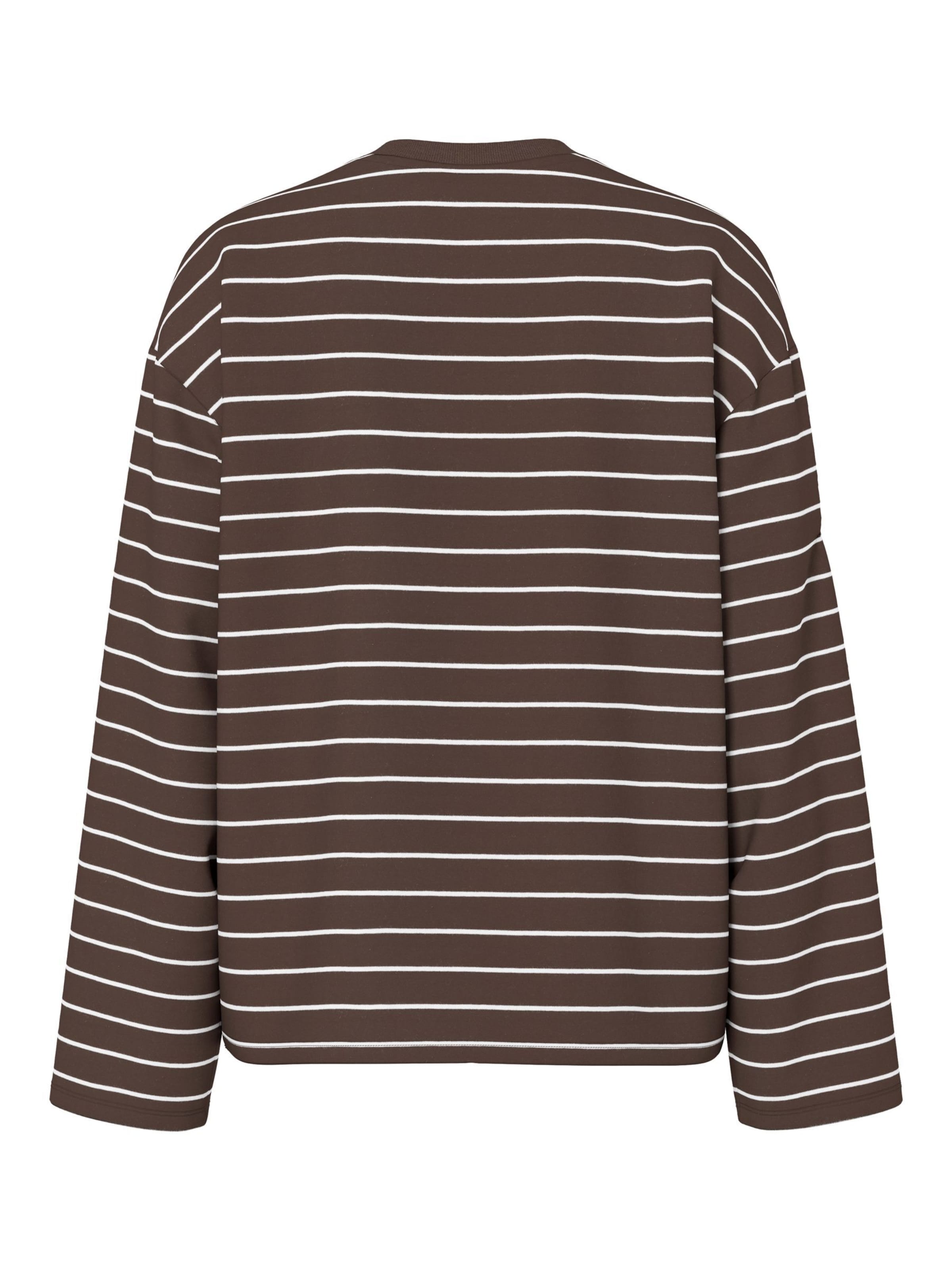 T-shirt 'PCSadie' PIECES en marron