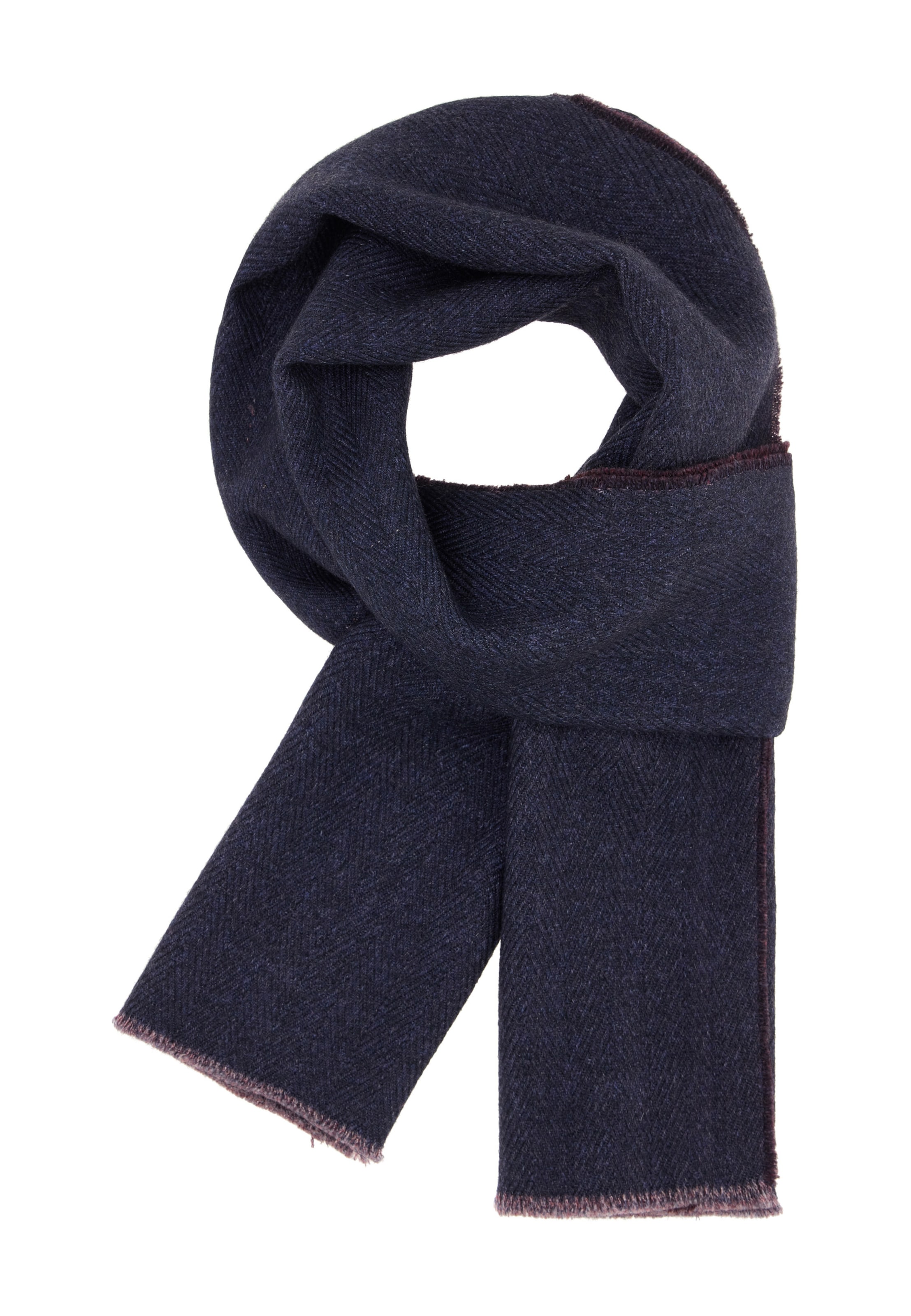 Boggi Milano Κασκόλ σε μπλε: μπροστά