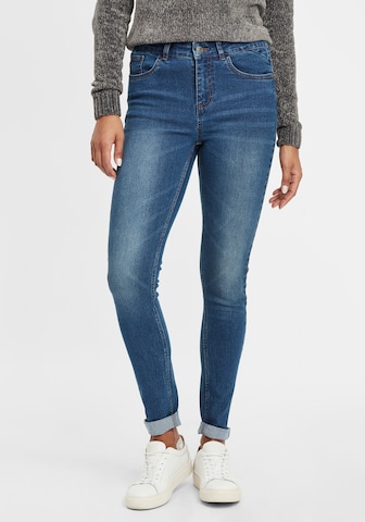 Oxmo Jeans 'Lenna' in Blauw: voorkant