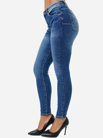 Tazzio Skinny Jeans 'F106' in Blauw