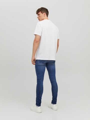 JACK & JONES Skinny Džínsy 'LIAM ORIGINAL JOS' - Modrá