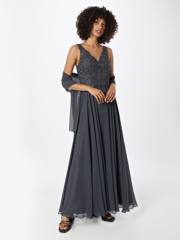 mascara Evening dress in Grey