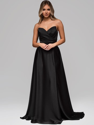 Ombre Abendkleid‌ in Schwarz