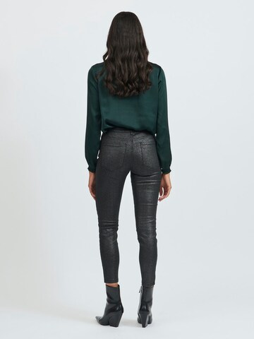 VILA Skinny Jeans in Schwarz