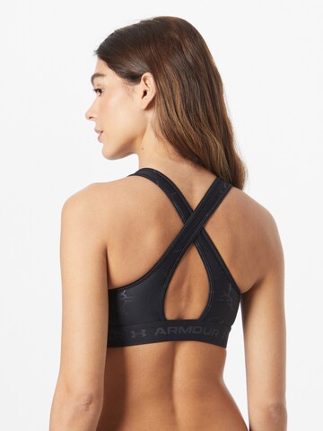 UNDER ARMOUR Bustier Sport-BH in Schwarz