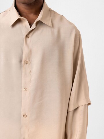 Fit confort Chemise Dandalo en beige