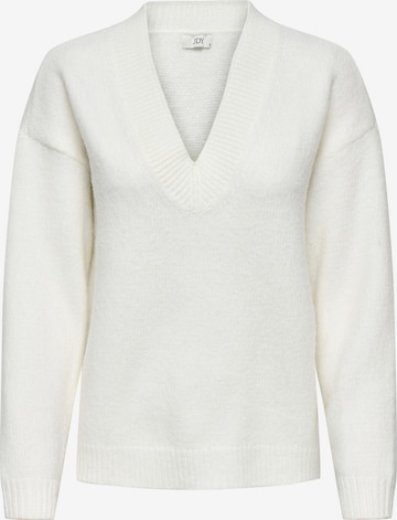 JDY Trui 'JDYSILJA' in Wit: voorkant