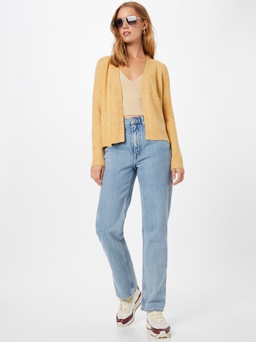 Cardigan 'Doffy' VERO MODA en jaune