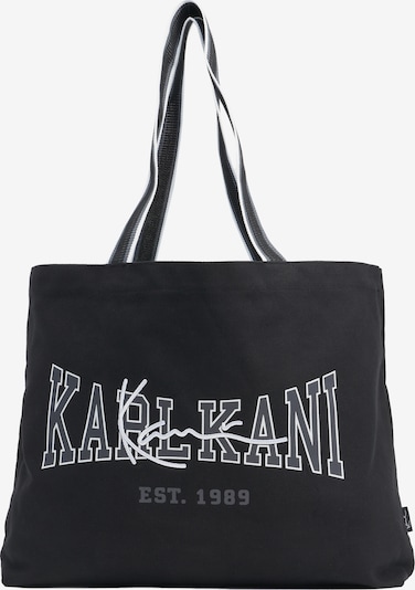 Karl Kani Shopper torba u grafit siva / crna / bijela, Pregled proizvoda