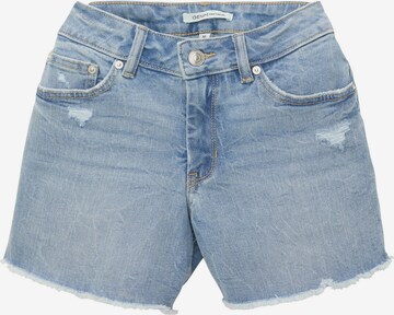 TOM TAILOR DENIM Regular Shorts in Blau: predná strana