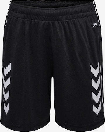 Hummel Regular Sportshorts 'Core XK' in Schwarz: predná strana