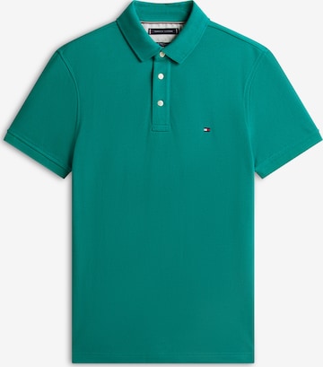 žalia TOMMY HILFIGER Marškinėliai 'CORE 1985': priekis